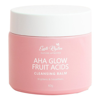 Earth Rhythm Cleansing Balm Pore Refining Natural Fruit Acids AHA 60Gm