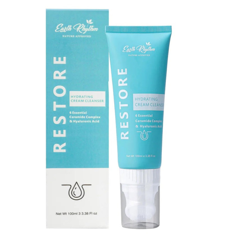 Earth Rhythm Restore Cream Cleanser 6 Essential Hyaluronic Acid 100Ml
