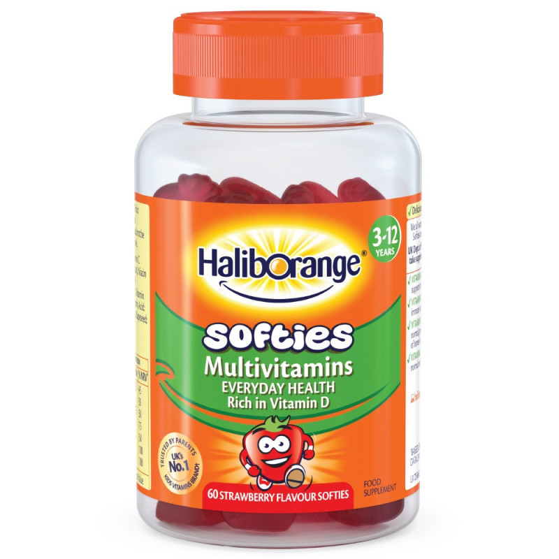 Haliborange Softies Multivitamins Strawberry 60s