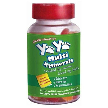 Yayabears Multi + Minerals Gummies 60S