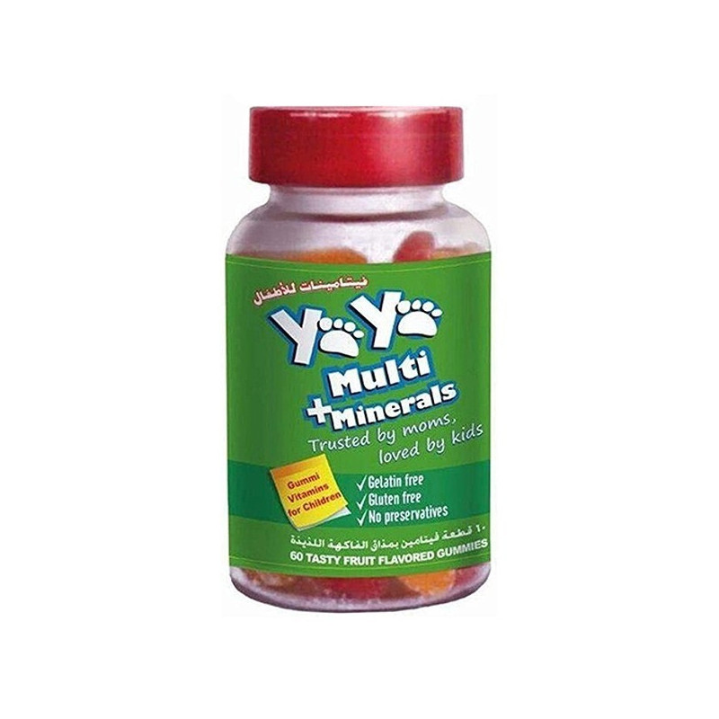 Yayabears Multi + Minerals Gummies 60S
