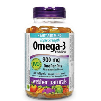 Webber Naturals Triple Extra Omega-3 80s