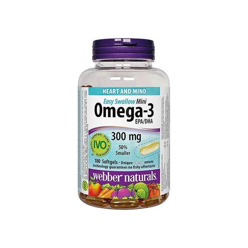 Webber Naturals Mini Omega 3 180s