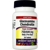 Webber Naturals Glucosamine Chondriotin tablets 30's
