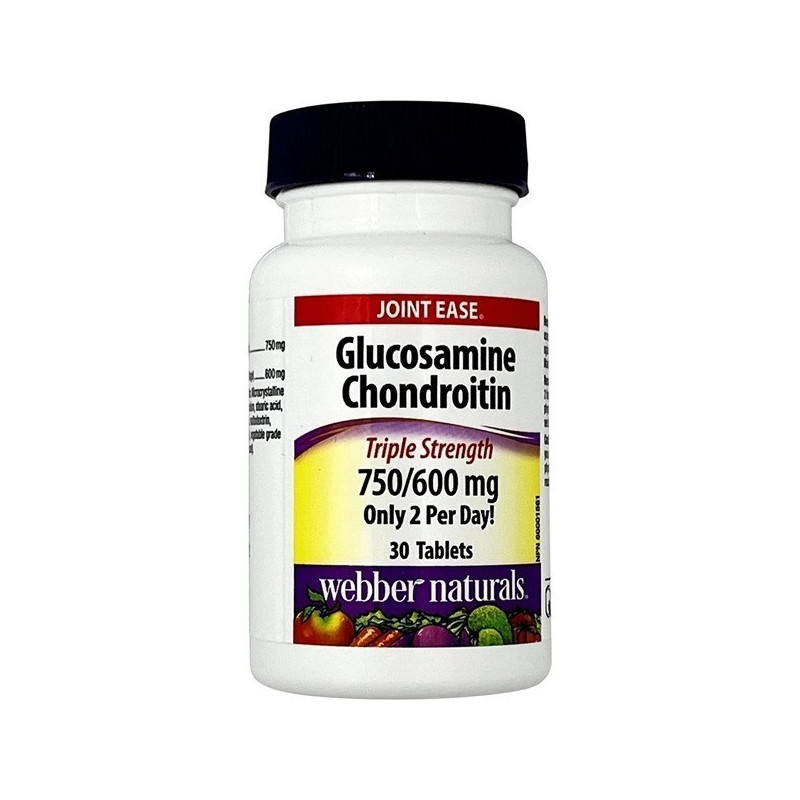 Webber Naturals Glucosamine Chondriotin tablets 30's