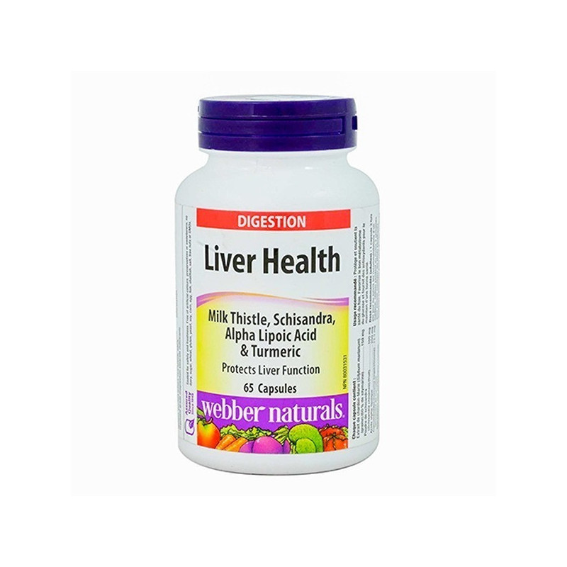 Webber Naturals Liver Health Capsules 65