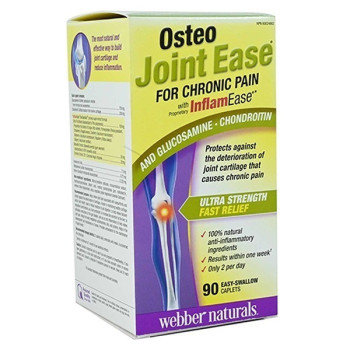 Webber Naturals Osteo Joint Ease Gluco Chondriotin 90 Capsules