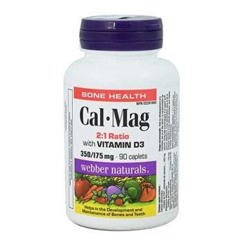 Webber Naturals Calcium Magnesium With Vitamin D3 Tablet 90s