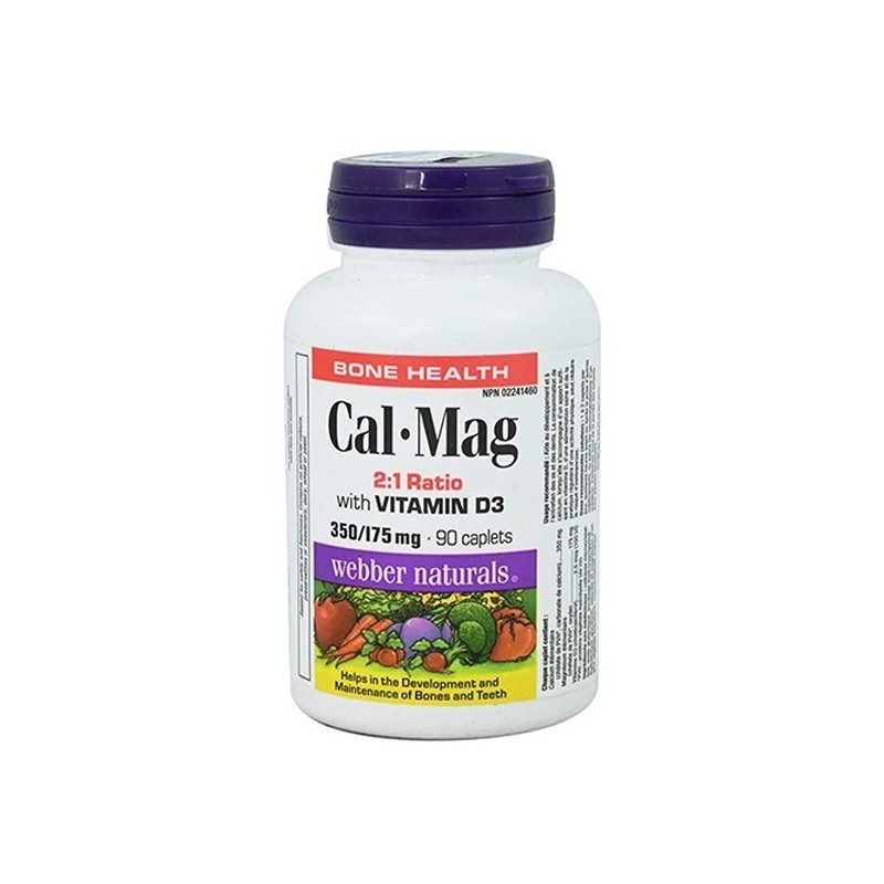 Webber Naturals Calcium Magnesium With Vitamin D3 Tablet 90s