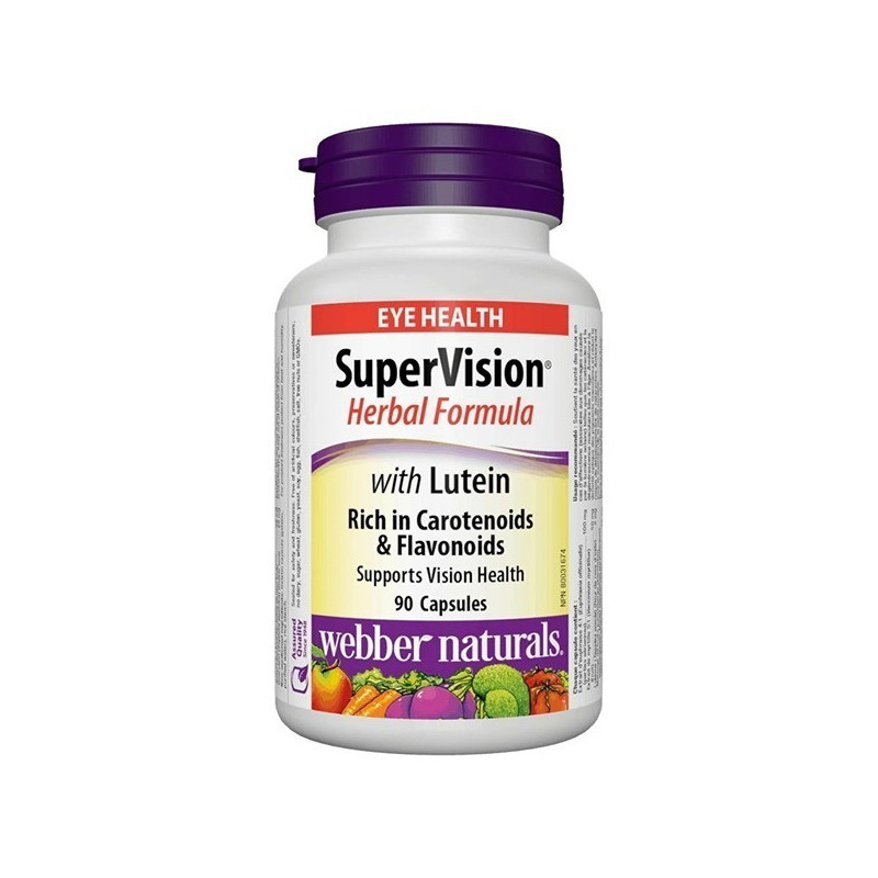 Webber Naturals Supervision Eye Formula Capsules 90S