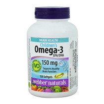 Webber Naturals Omega-3 Kids Softgels 120S