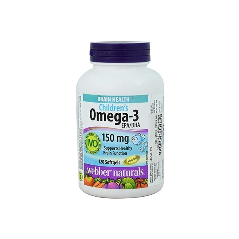 Webber Naturals Omega-3 Kids Softgels 120S