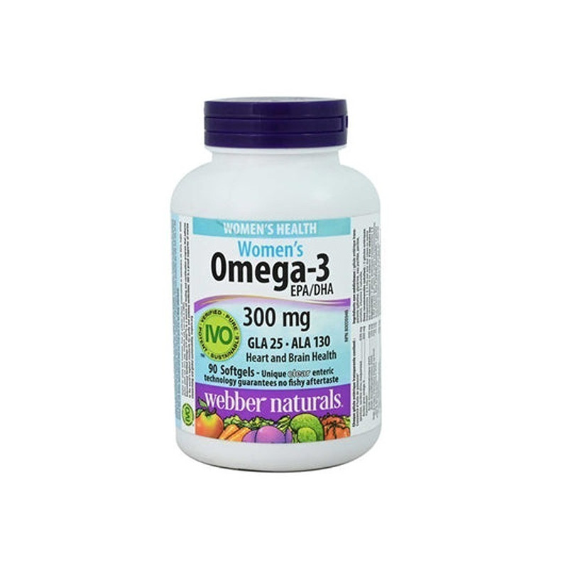Webber Naturals Omega-3 For Women Softgels 90S