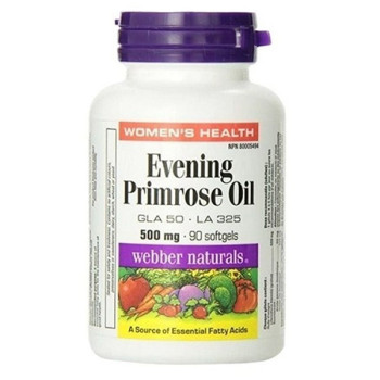 Webber Naturals Evening Primrose Oil 500 Mg
