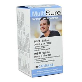 Webber Naturals Multisure For Men 60 Capsules