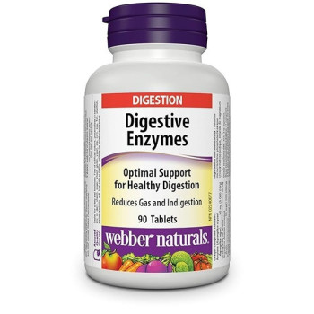 Webber Naturals Digestive Enzymes Tablets 90s