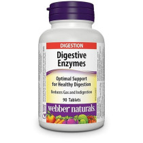 Webber Naturals Digestive Enzymes Tablets 90s