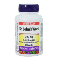 Webber Naturals St. Johns Wortextract 300Mg Capsules 60s
