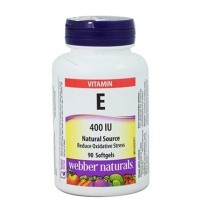 Webber Naturals Vitamin E-400IU Softgels 90s