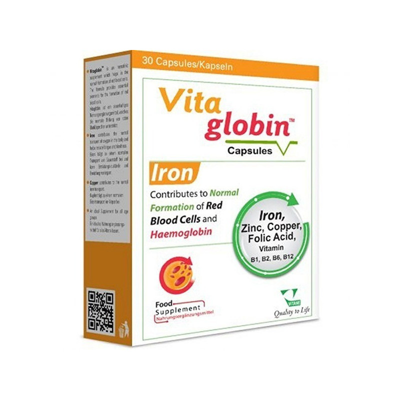 Vitane Vitaglobin Capsules 30S's