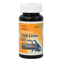 Vitane Cod Liver Oil 1000Mg Capsules 30S