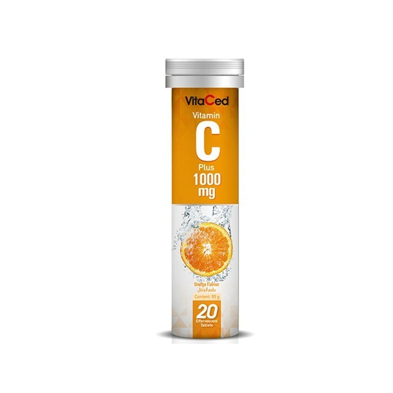 VitaCed Vitamin C Plus 1000 MG Effervescent 20s