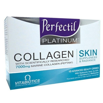 Vitabiotics Perfectil Platinum Collagen Skin Drink 10X50Ml