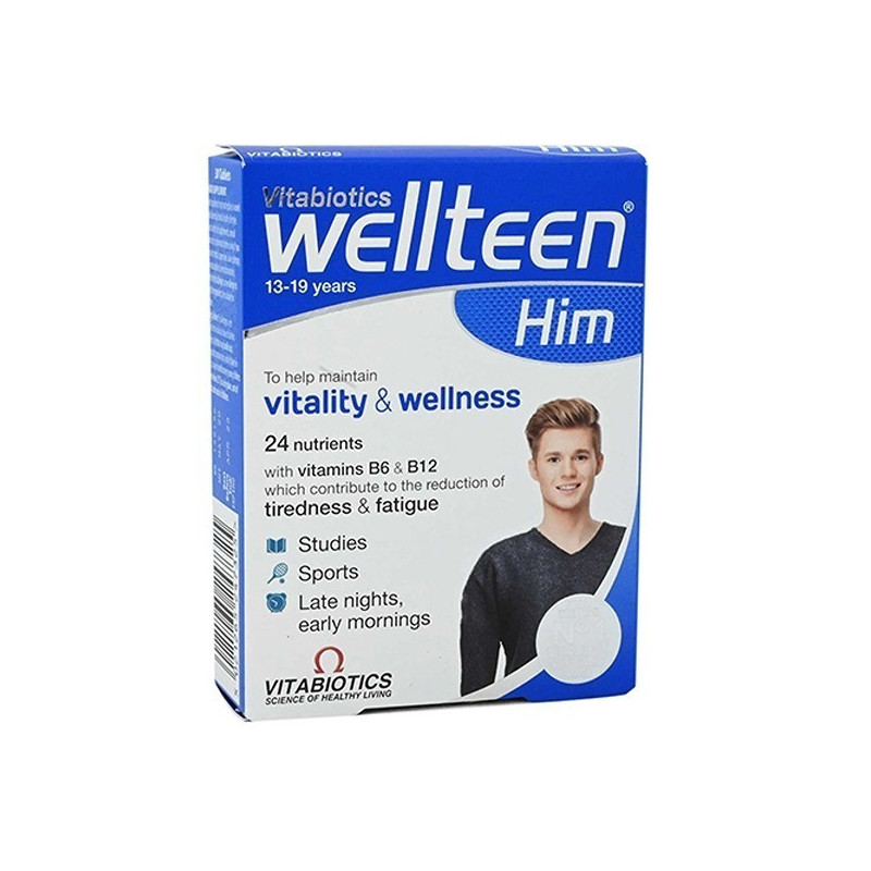 Vitabiotics Wellteen Him Tablets 30s