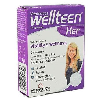 Vitabiotics Wellteen Her Tablets 30s