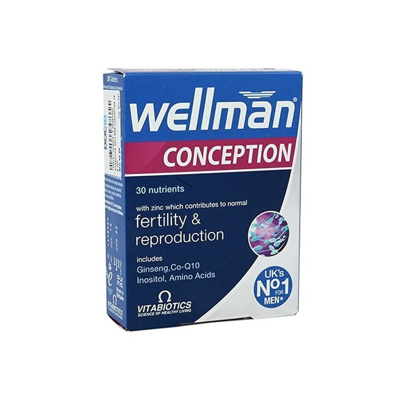 Vitabiotics Wellman Conception Tablets 30s