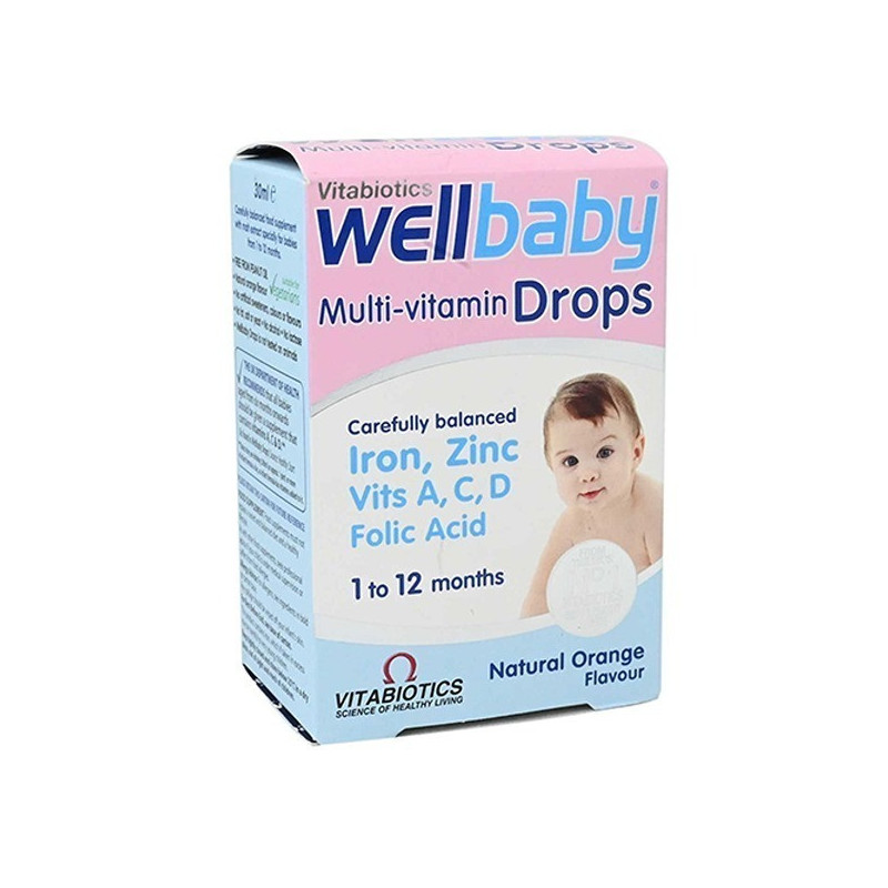 Vitabiotics Wellbaby Multivitamin Drops 30ml