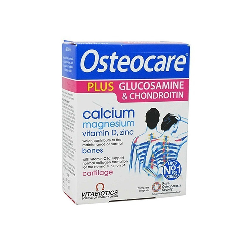 Vitabiotics Osteocare Glucosamine & Chondroitin Tablets 60S