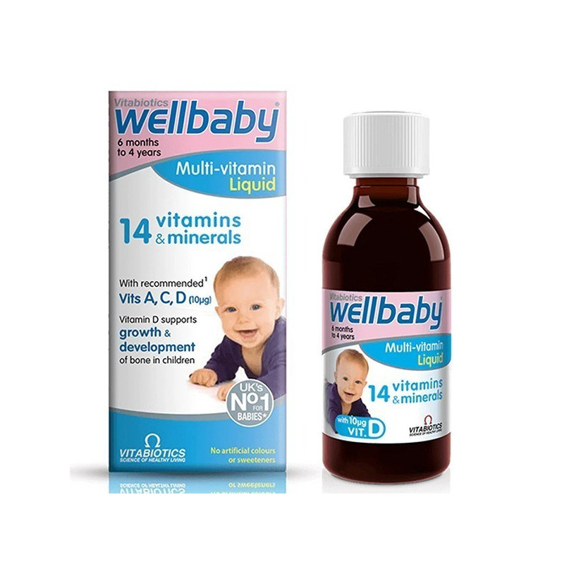 Vitabiotics Wellbaby Multivitamin Syrup 150ml