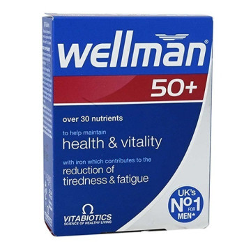 Vitabiotics Wellman 50+ 30s