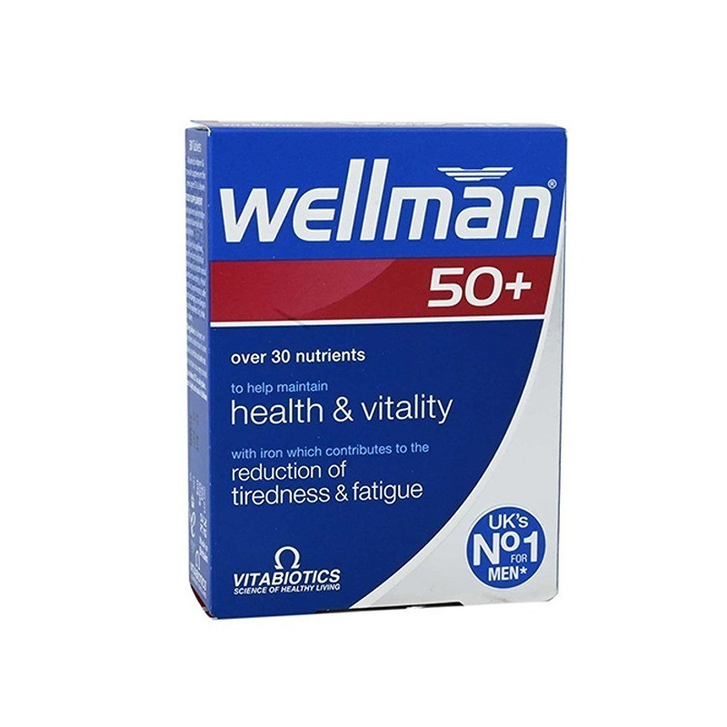 Vitabiotics Wellman 50+ 30s