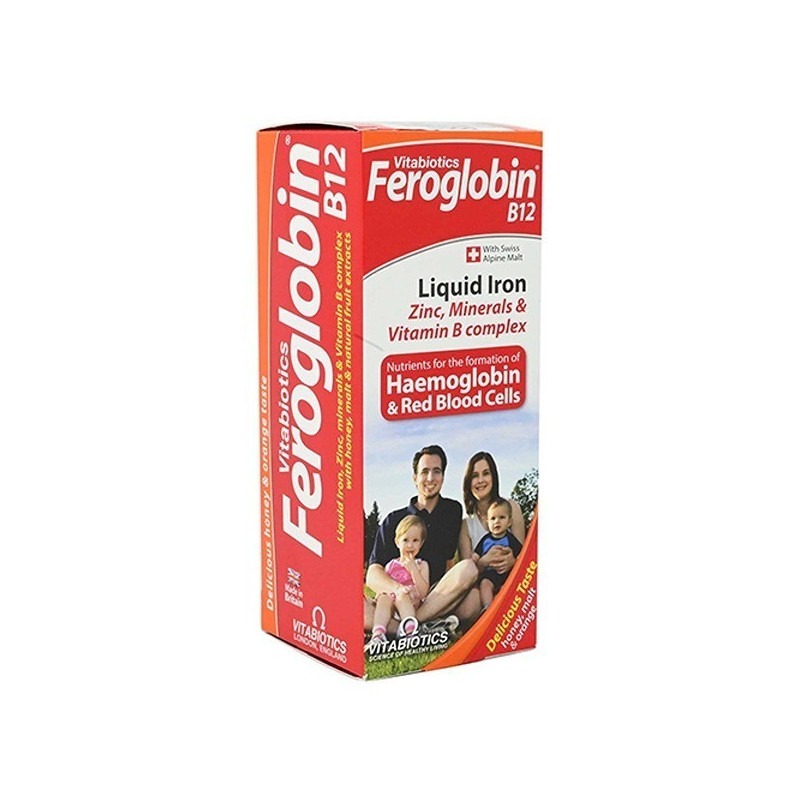 Vitabiotics Feroglobin Syrup, 200 Ml