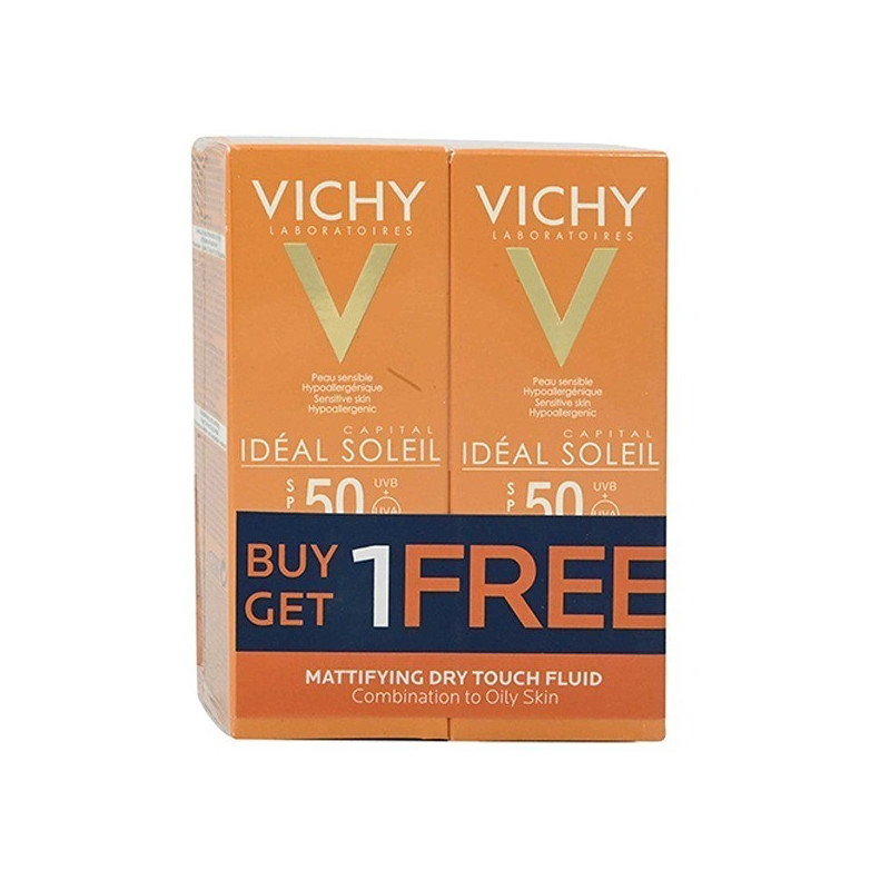 Vichy Ideal Soleil Dry Touch Promo 1+1