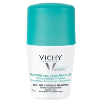 Vichy Deodorant Regulator Roll On 50Ml Green Cap