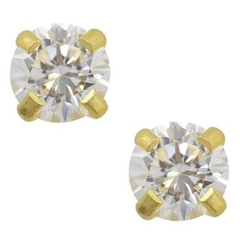 Studex Tiny Tips Cubic Zirconia Earrings
