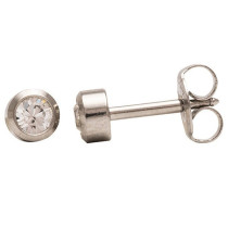 Studex Select Crystals Bezel Earrings