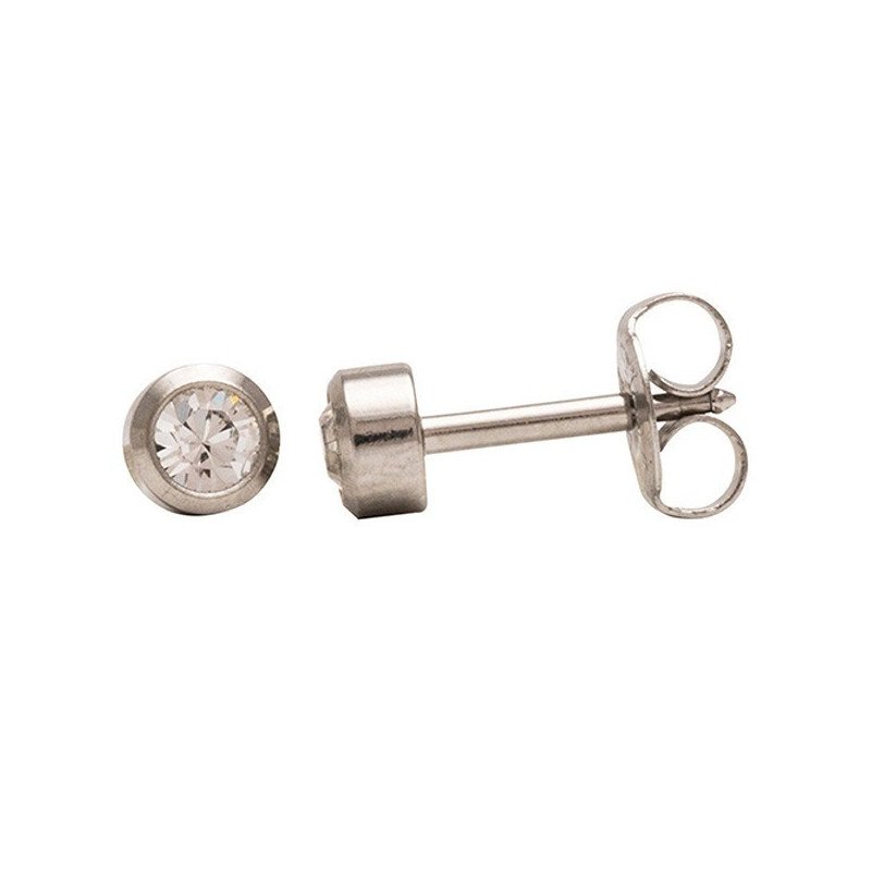 Studex Select Crystals Bezel Earrings