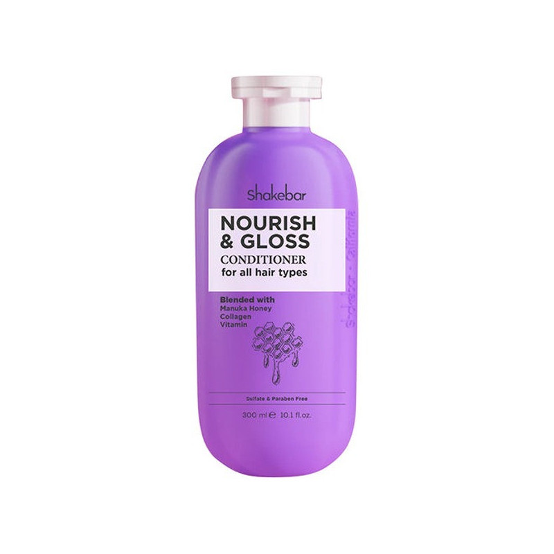 Shakebar Nourish And Gloss Hair Conditioner, 300ml
