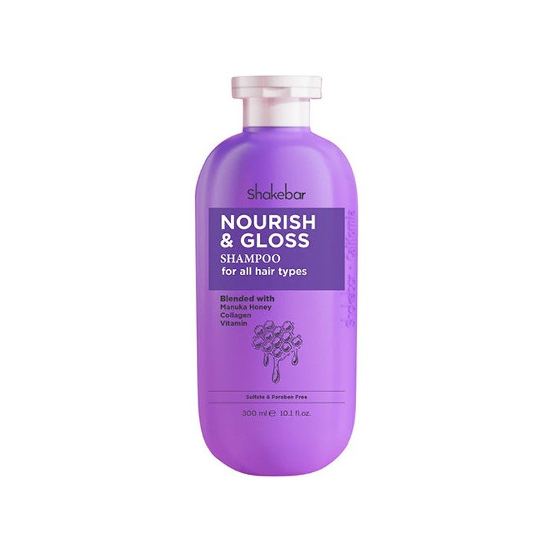 Shakebar Nourish & Gloss Hair Shampoo 300ml
