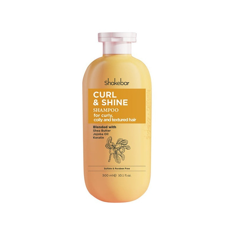 Shakebar Curl & Shine Hair Shampoo 300ml