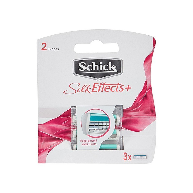 Schick Silk Effects Razor Refill X3