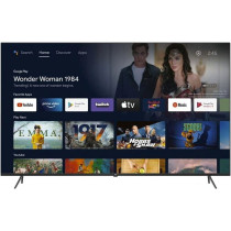 JVC 75 Inch 4K UHD Smart TV Edgeless Official Hey Google, Netflix, YouTube, Built in Bluetooth & WiFi Color Black 1 Year Full Warranty Japanese Technology