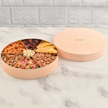 Dry Fruit In Round Box