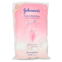 Johnson & Johnson Pure Cotton Ball 50 Pieces