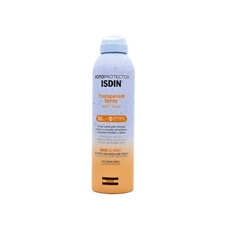 ISDIN Fotoprotector Wet Skin Transparent Spray SPF 50+ 250Ml