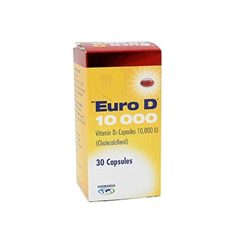 Euro D 10000Iu Capules 30 Per Pack